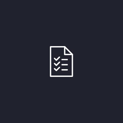 STANDARD ONBOARDING CHECKLIST